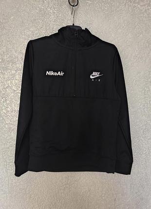 Кофта спортивна для хлопчика nike air чорна, розмір 128-137 см (8-9 років)