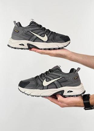 Термо кросівки nike v2k gtx grey white 3
