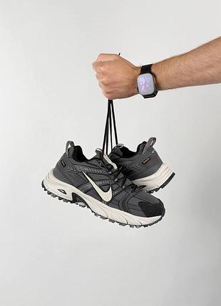 Термо кросівки nike v2k gtx grey white 9