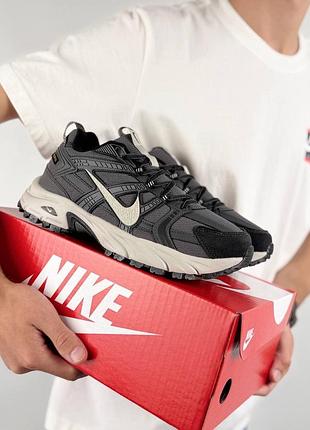Термо кросівки nike v2k gtx grey white 8