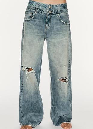 Новые джинсы zara размер 34