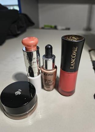 Лот люксовый косметики dior, lancome.