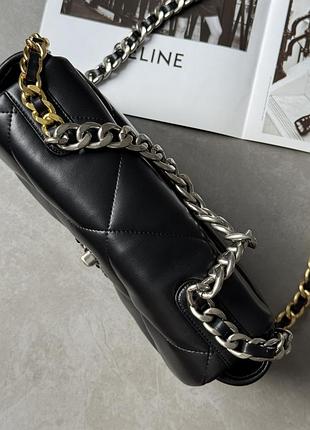 Сумочка 19 large handbag black/silver😍 5