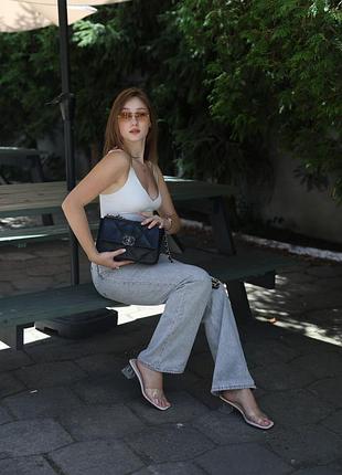Сумочка 19 large handbag black/silver😍 8