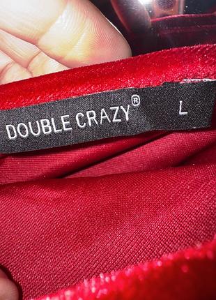 Оксамитова святкова сукня double crazy 4