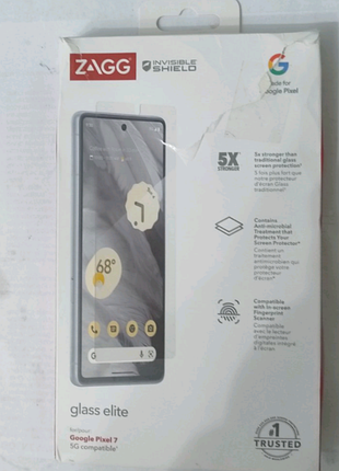 Защитное стекло zagg invisibleshield glass elite для google pixel 7 (с рамкой для поклейки)