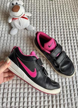 Кеди nike на липучках для дівчинки