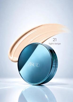 Бальзам-кушон для вирівнювання тону та захисту шкіри balm cushion spf50+ pa++++ zisu’c