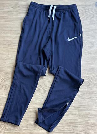 Nike academy ori-fit football blue, оригинальные спортивные тренировочные штаны