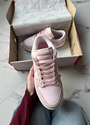 Женские кроссовки nike dunk low teddy bear 3