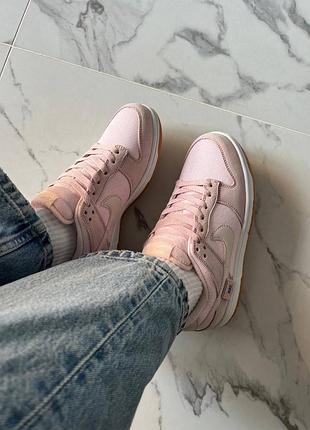 Женские кроссовки nike dunk low teddy bear 5