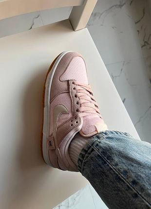 Женские кроссовки nike dunk low teddy bear 4