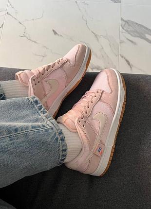 Женские кроссовки nike dunk low teddy bear 7