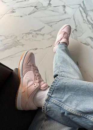 Женские кроссовки nike dunk low teddy bear 10