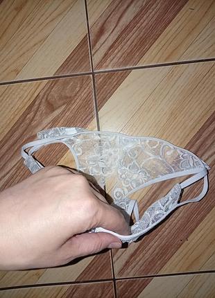 Трусики кружевные с доступом 3