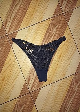 Трусики стринги ажурные