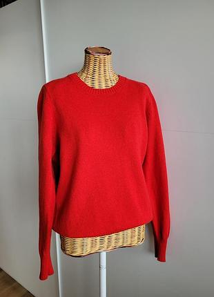 Светр жіночий m&s collection червоний вовняний