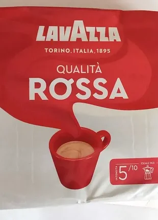 Кава lavazza crema e gusto/rossa 4