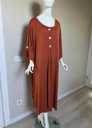 Красиве довге плаття батал new collection