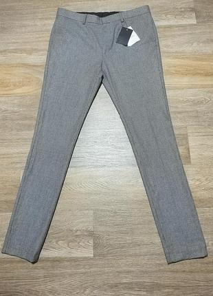Мужские новые брюки asos , размер 34/34 super skinny .