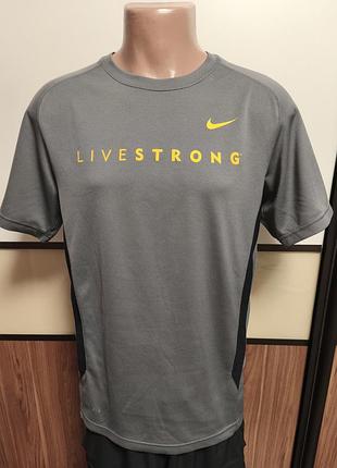 Nike livestrong чоловіча спортивна футболка