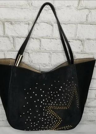 Женская кожаная (замшевая) сумка класса люкс jimmy choo (оригинал)