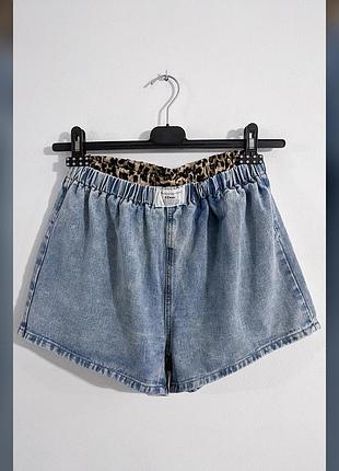 Шорты джинсовые shein denim jeans