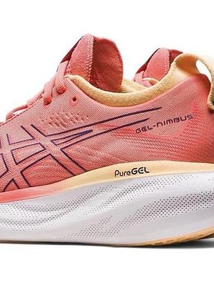 Кросівки жіночі asics gel-nimbus 25 peach