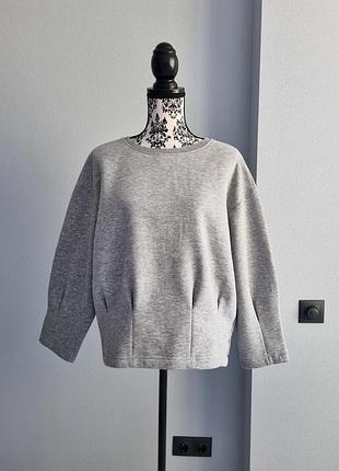 Свитшот женский серый новый l xl