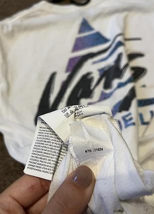 Лонгслів чоловічий vans off the wall білий 4