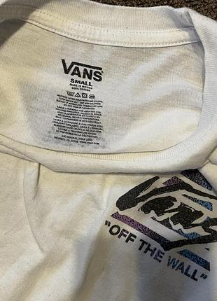 Лонгслів чоловічий vans off the wall білий 5