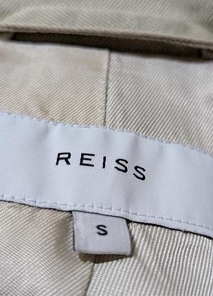 Плащ макинтош reiss мужской песочный (оригинал) 7