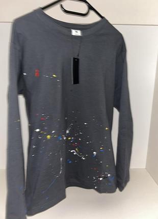Long sleeve number nine hand painted
