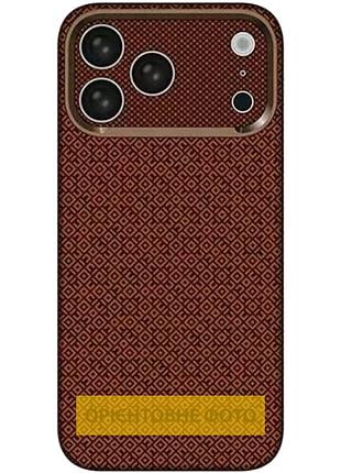Чехол pc sparta slim shield with magnetic fit для apple iphone 16 pro (6.3") brown