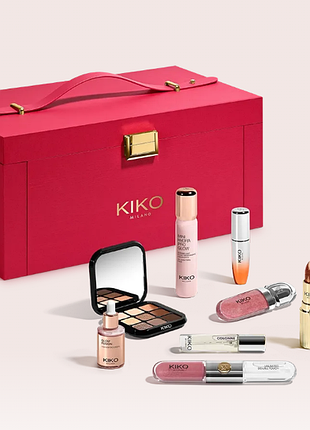 Адвент-календар косметики kiko milano twist 'n twinkle holiday advent calendar (000024)