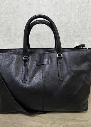 Liebeskind berlin большая кожаная сумка шоппер
