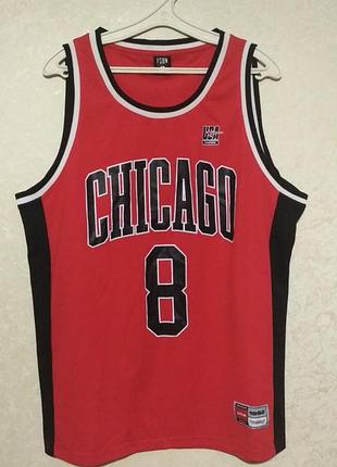 Майка nba chicago bulls 8 (l-xl) оригинал редкая