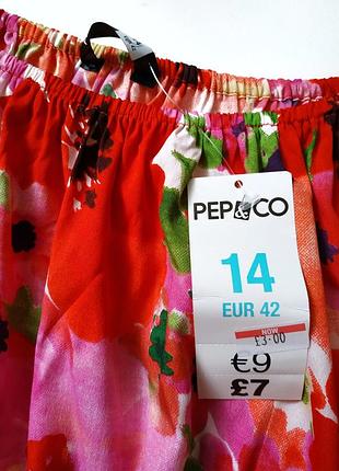 1+1=3❤️новая тонкая сукэнка в красивый принт pep &amp; co 4