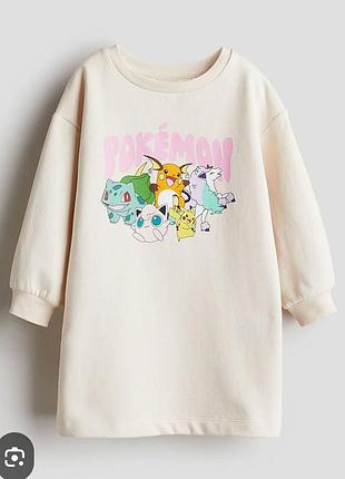 Платье-свитшот h&amp;m на 9-10 лет 6