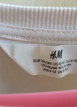 Платье-свитшот h&amp;m на 9-10 лет 4