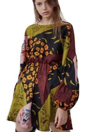 Коротка сукня zara xs