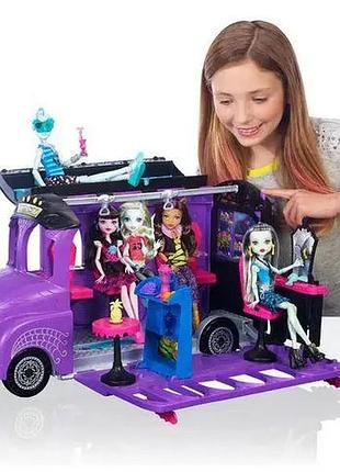 Ляльковий набір для дівчинки monster high автобус