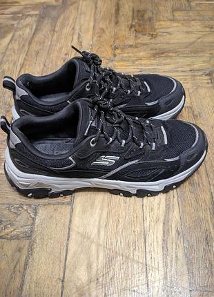 Кросівки жіночі skechers чорні, розмір 40 (27 см)