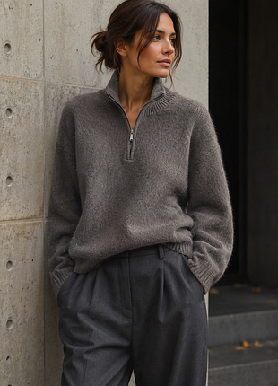 Свитер массивное плетение zara 100% шерсть