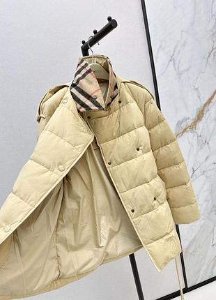 Пуховик burberry пуффер 2