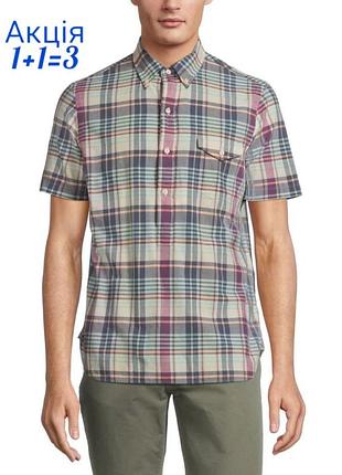 Сорочка polo ralph lauren madras short sleeve shirt