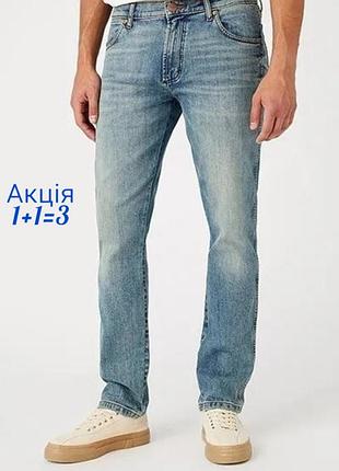 Джинси wrangler w30 l32 larston slim tapered