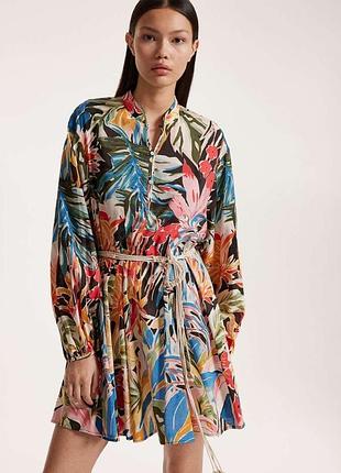 1+1=3❤️интересная тонкая сукэнка из натуральных тканей от h&amp;m