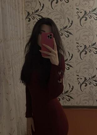 Сукня рубчик