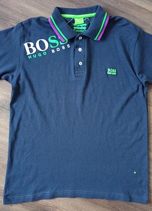 Брендова футболка поло hugo boss.